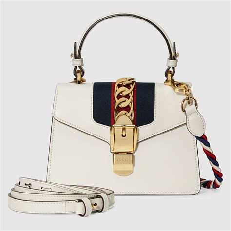 mini sylvie gucci leather bag|Gucci sylvie 1969 bag.